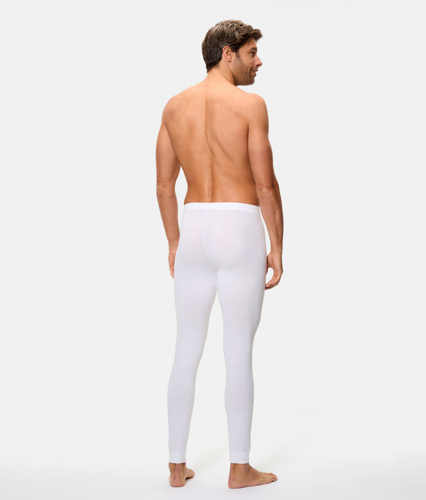 Abanderado Calzoncillo Long John Térmico Algodón 100% Termaltech blanco hombre