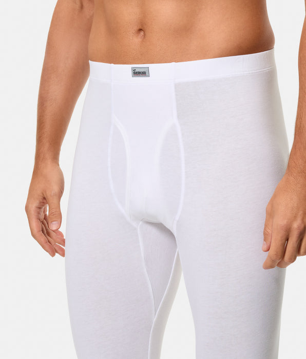 Abanderado Calzoncillo Long John Térmico Algodón 100% Termaltech blanco hombre