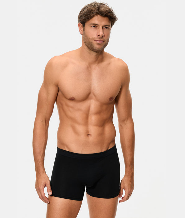 Abanderado Pack de 2 Boxers Fechados 100% Algodão Multipack Estilo Cinza e Azul Homem